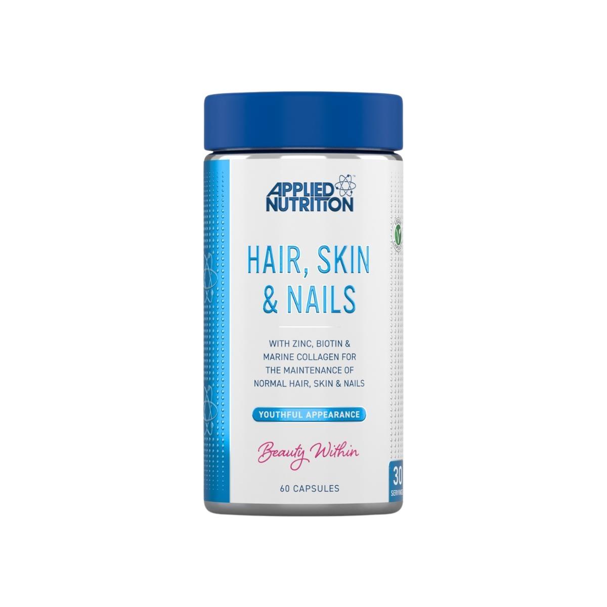 Applied Nutrition Hair, Skin & Nails Collagen Capsules – 60 Capsules