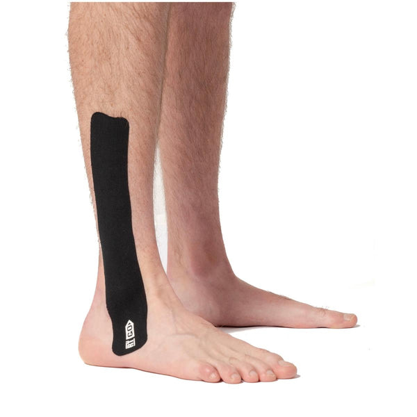 Rocktape - Go Fast Pack - Pre-Cut Kinesiology Tape Strips - Black