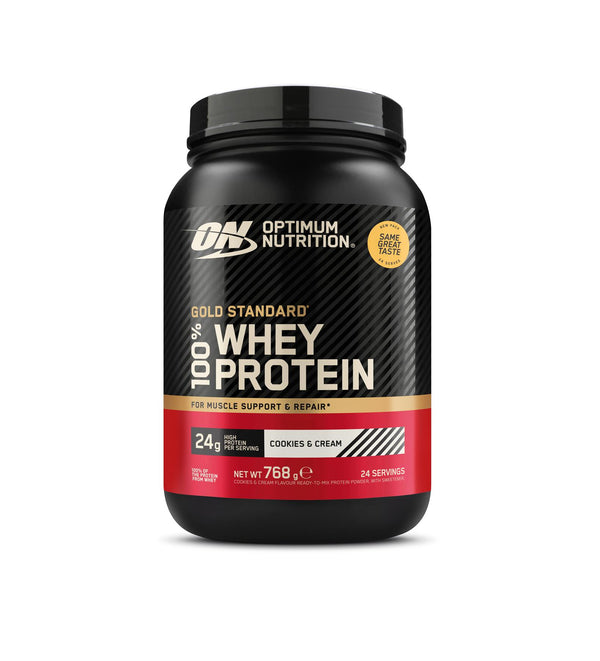 Optimum Nutrition - Whey Protein - Cookies And Cream - 768g